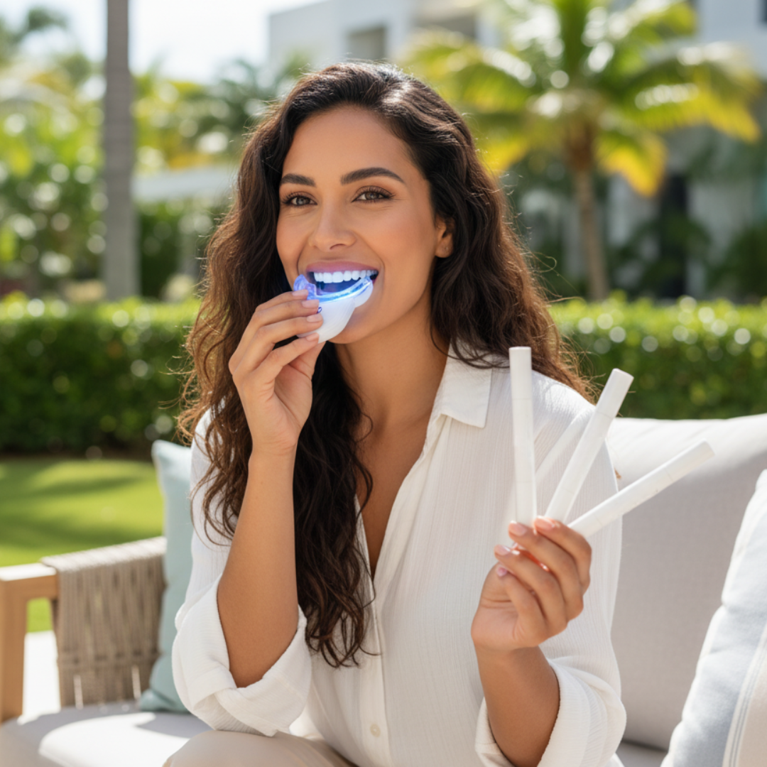 Advanced LED Wireless Teeth Whitening Kit