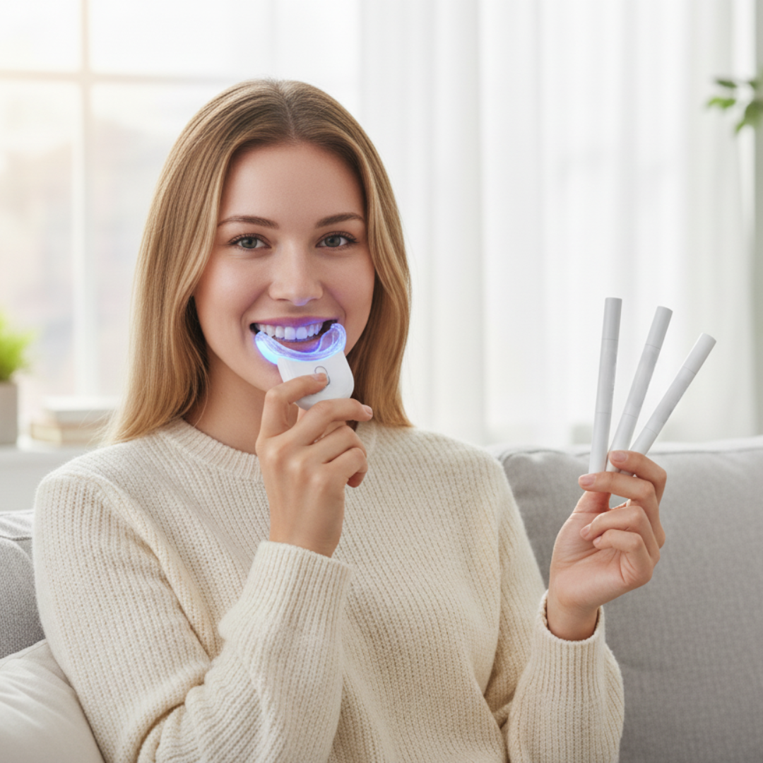 Advanced LED Wireless Teeth Whitening Kit
